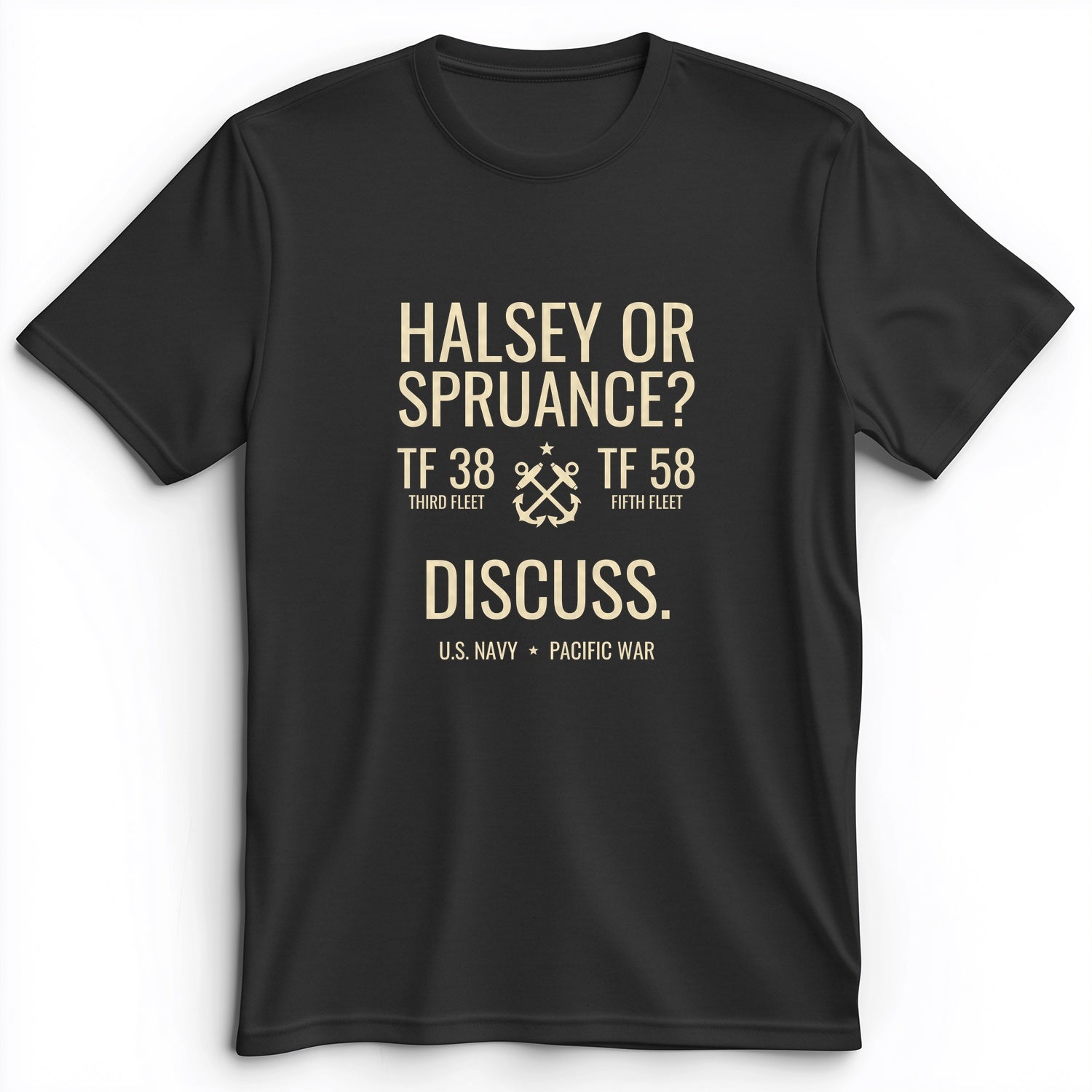 Halsey or Spruance Discuss Premium Tee