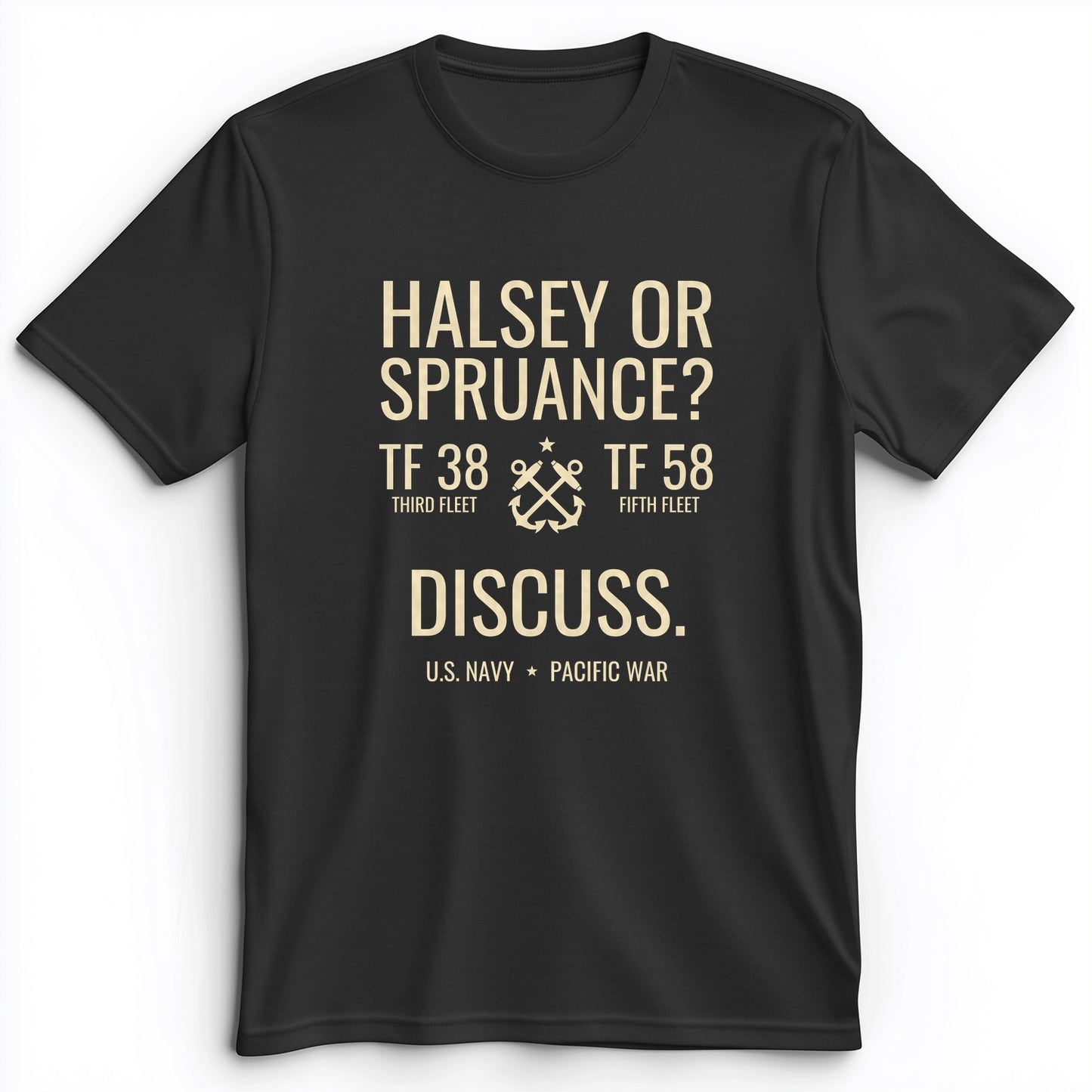Halsey or Spruance Discuss Premium Tee
