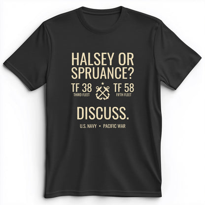 Halsey or Spruance Discuss Premium Tee