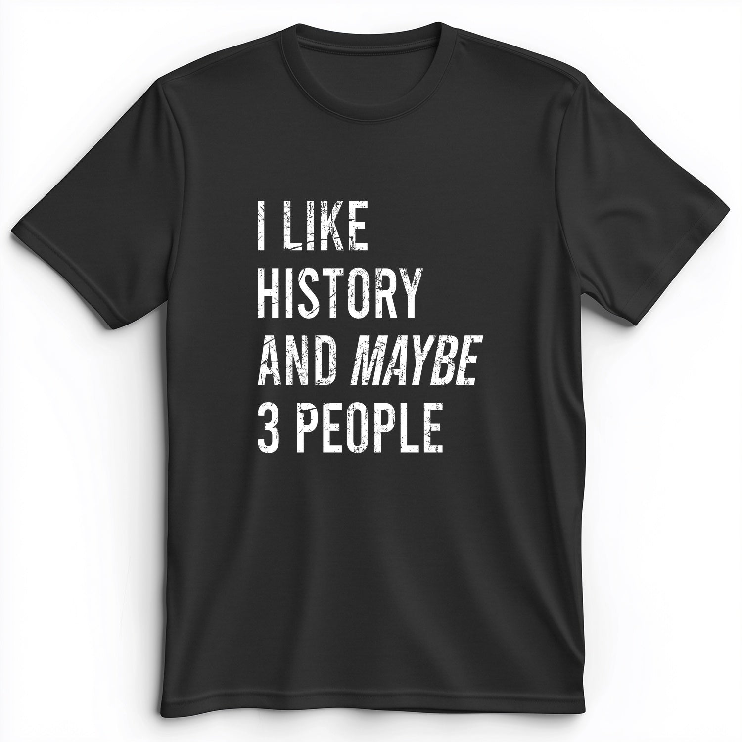 I Like History And Maybe 3 People Premium Tee
