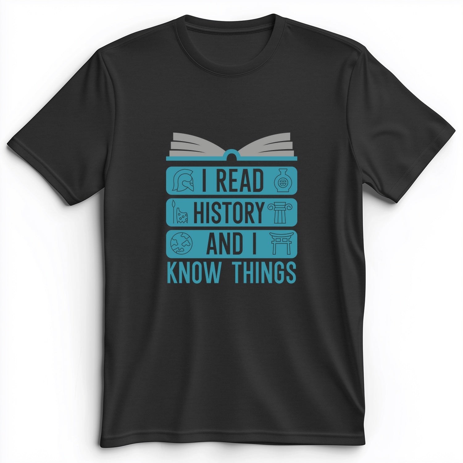 I Read History And Know Things Premium Tee