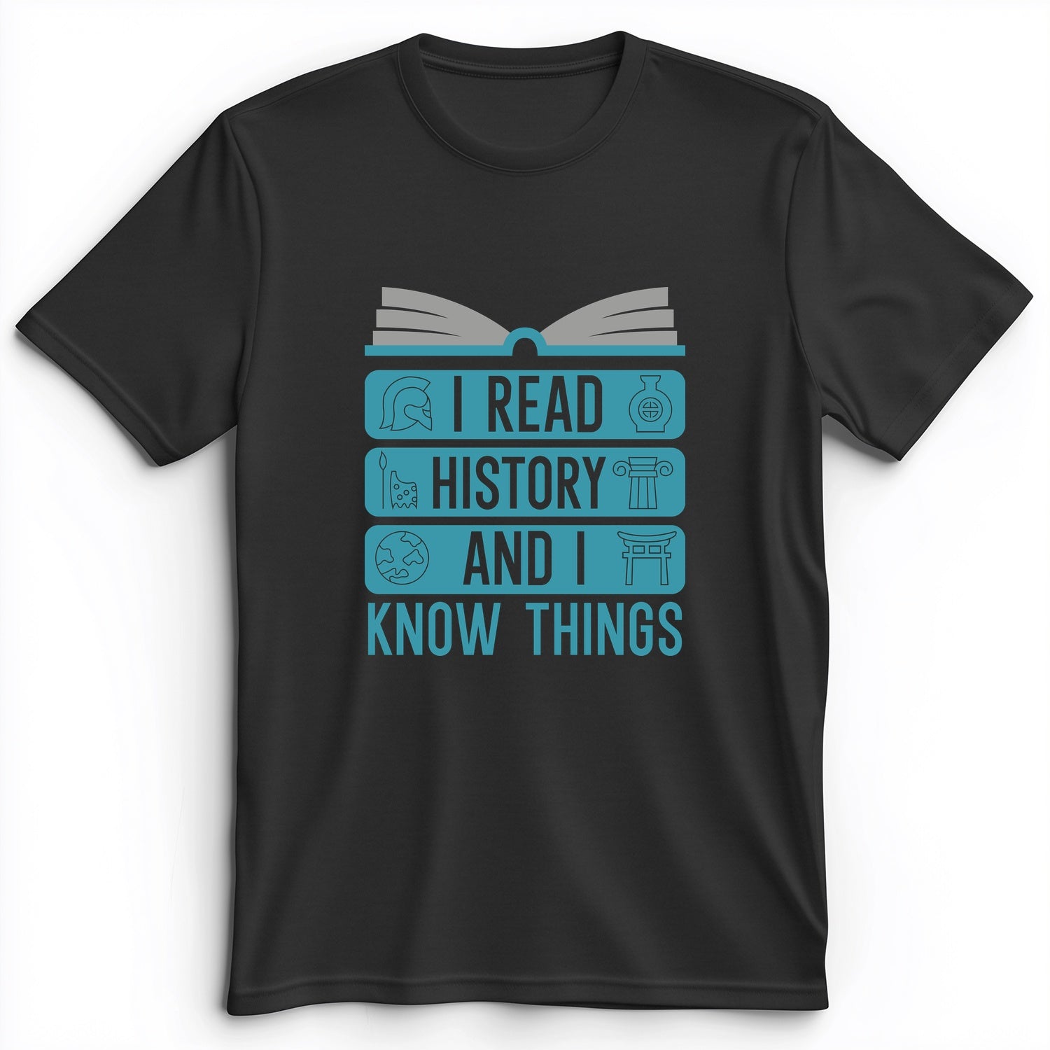 I Read History And Know Things Premium Tee
