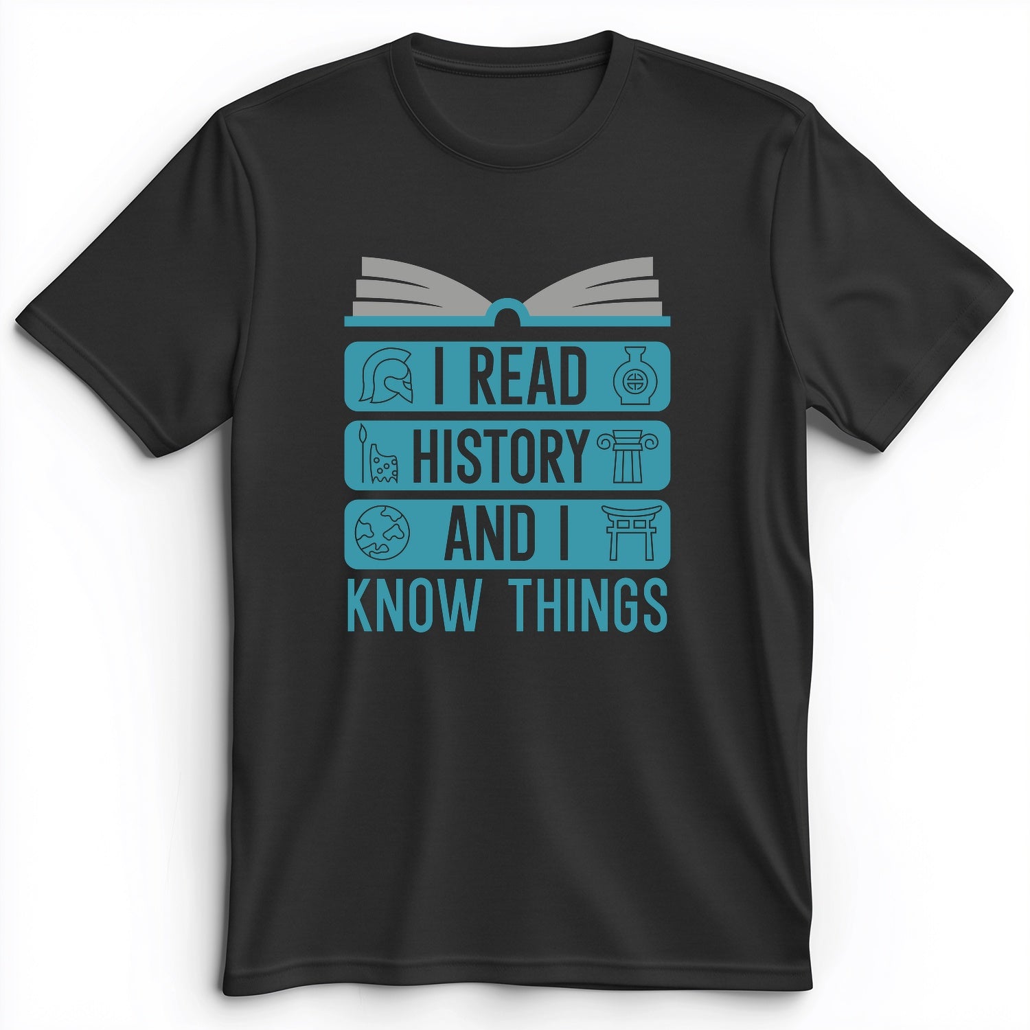 I Read History And Know Things Premium Tee