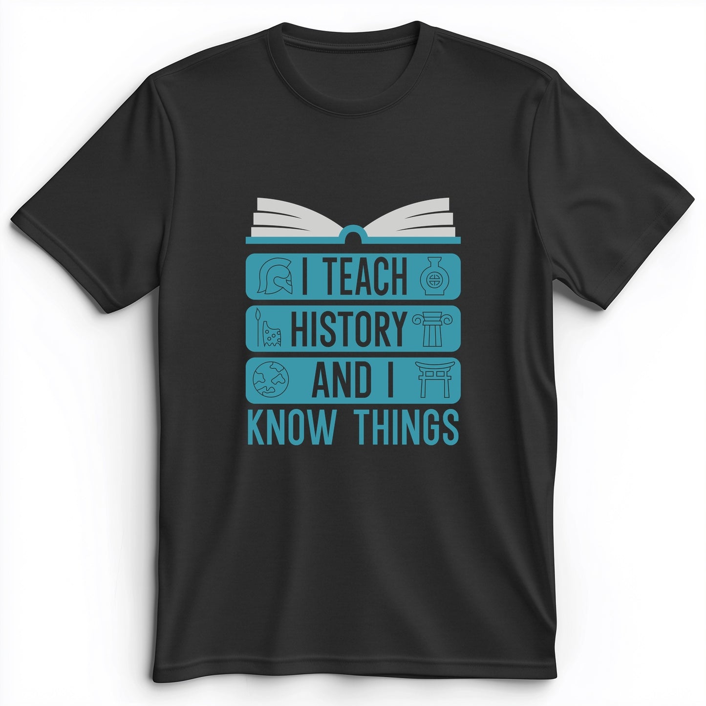 I Teach History And Know Things Premium Tee
