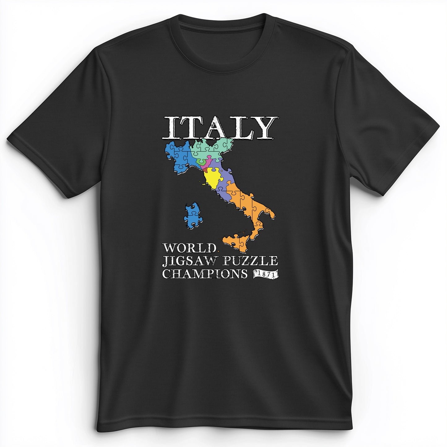 Italy Jigsaw Puzzle Premium Tee