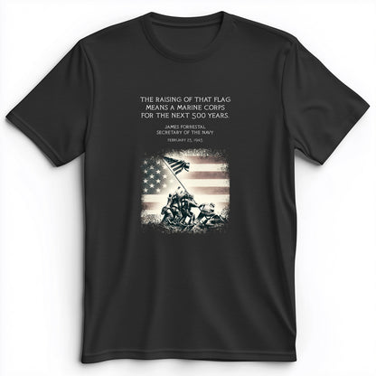Iwo Jima Flag Premium Tee