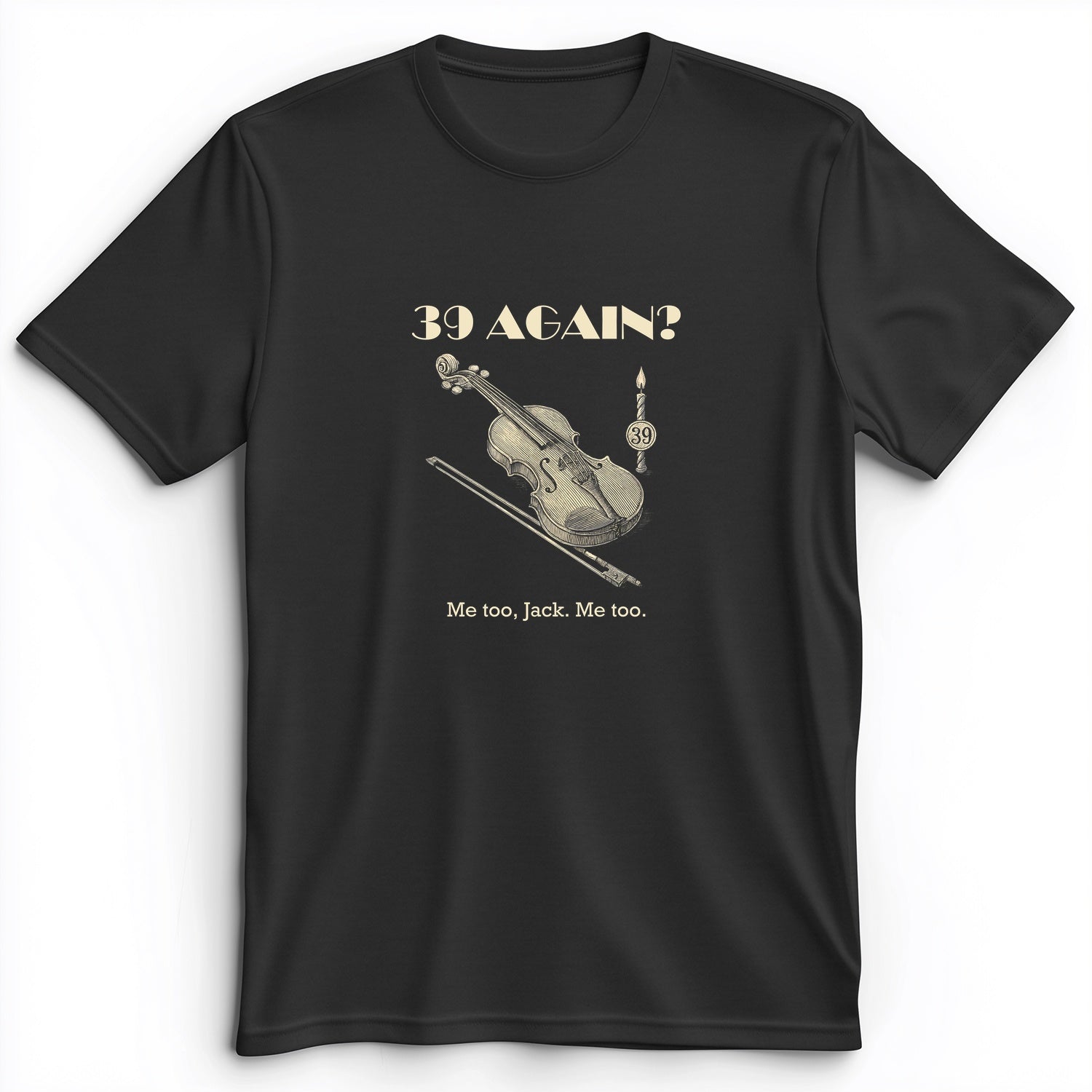 Jack Benny 39 Again Premium Tee
