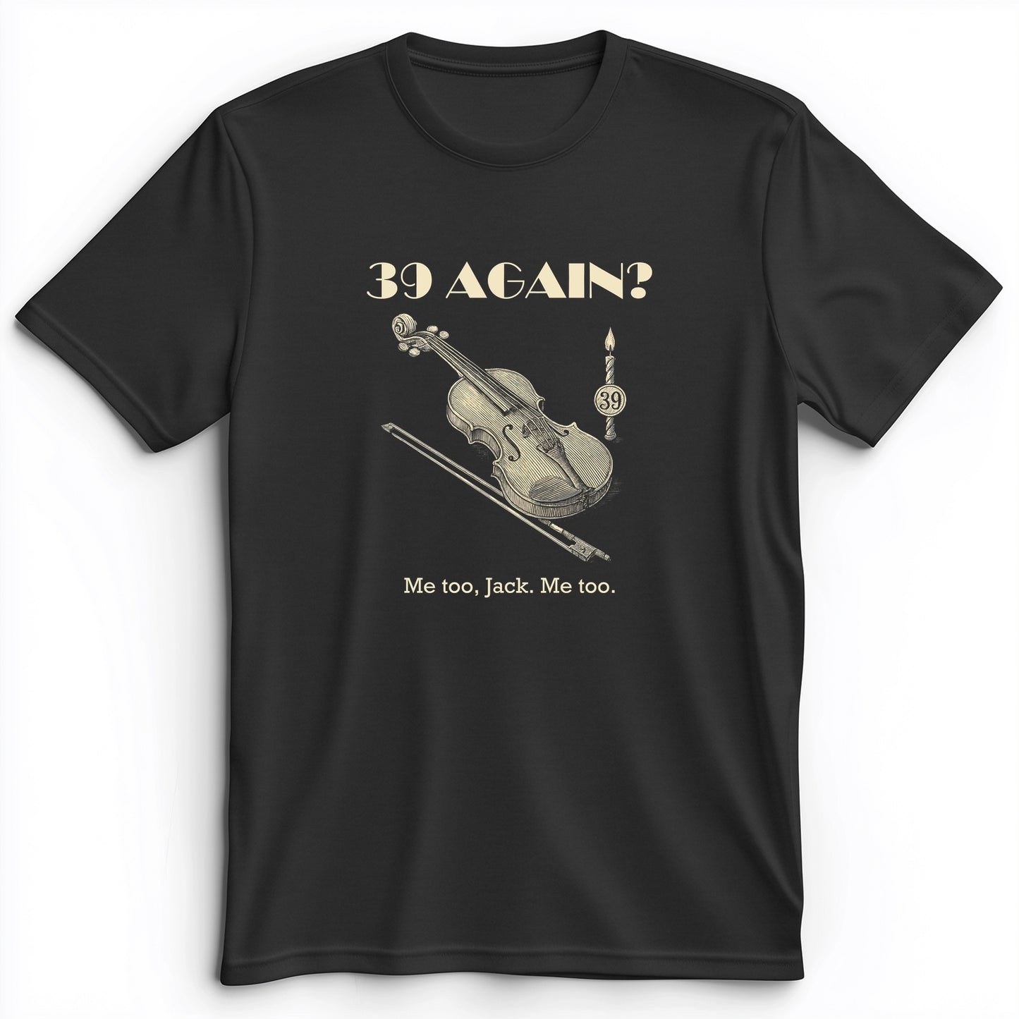 Jack Benny 39 Again Premium Tee