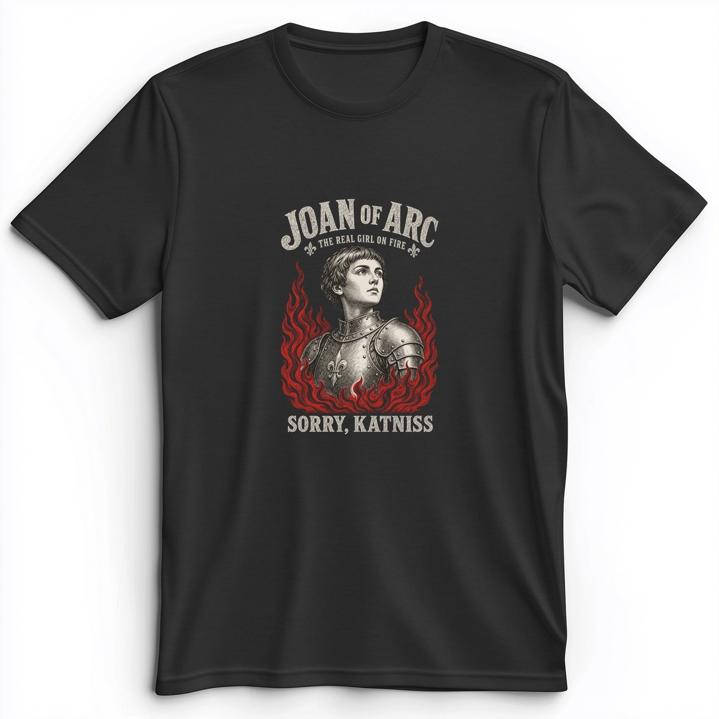 Joan of Arc Girl on Fire Premium Tee