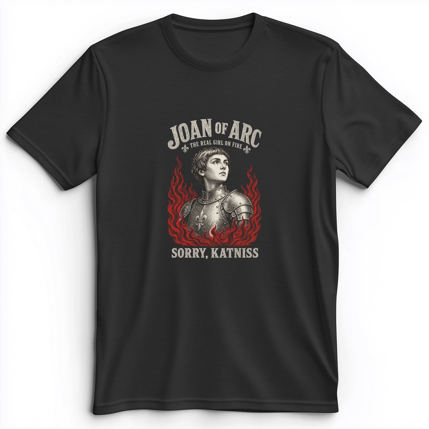 Joan of Arc Girl on Fire Premium Tee