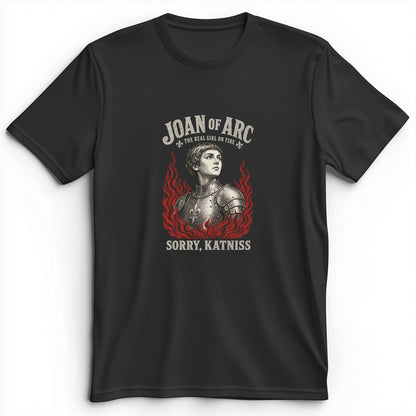 Joan of Arc Girl on Fire Premium Tee