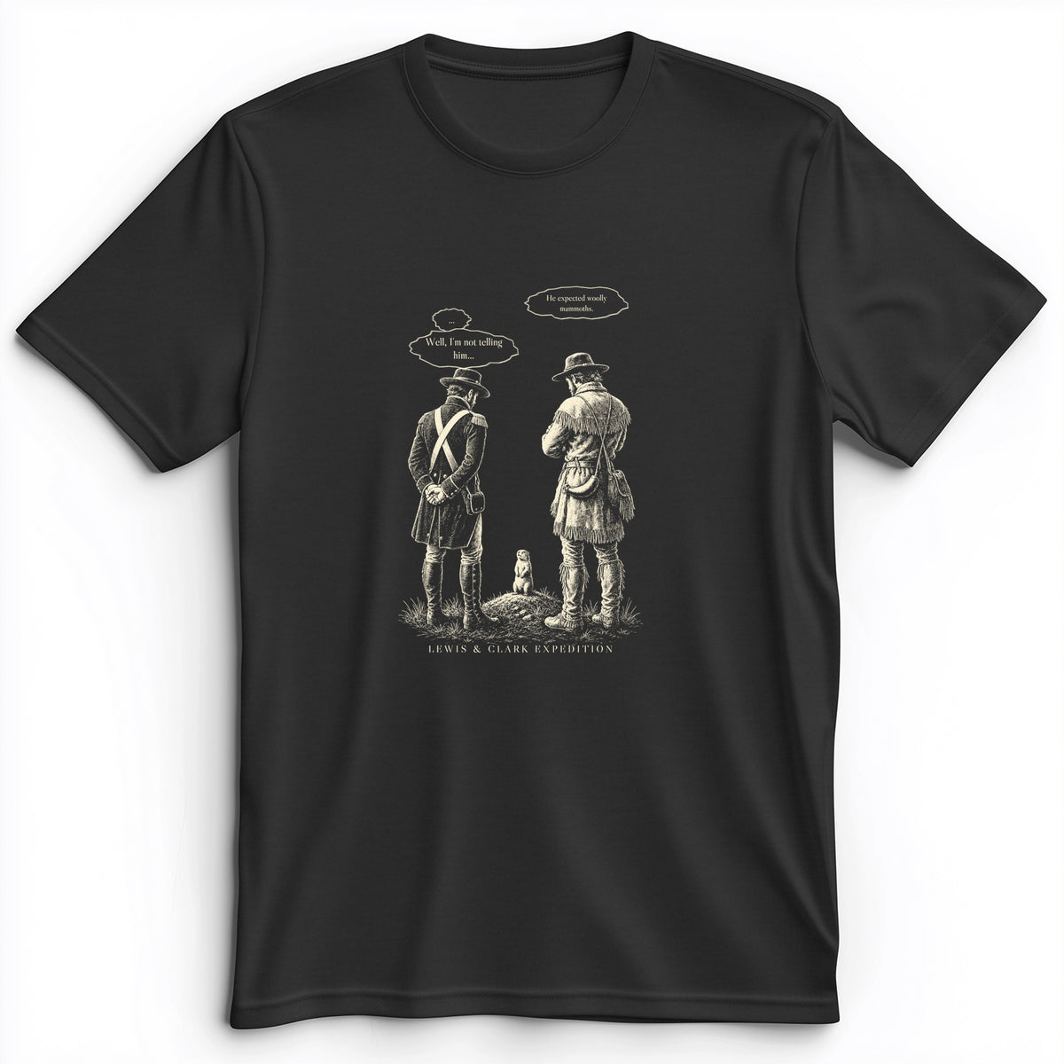 Lewis and Clark Prairie Dog Premium Tee