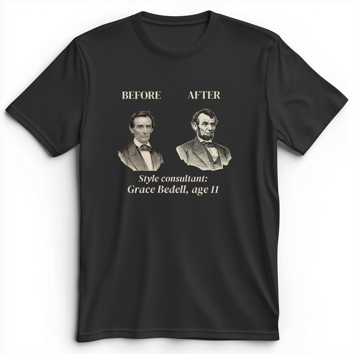 Lincoln Style Consultant Grace Bedell Premium Tee