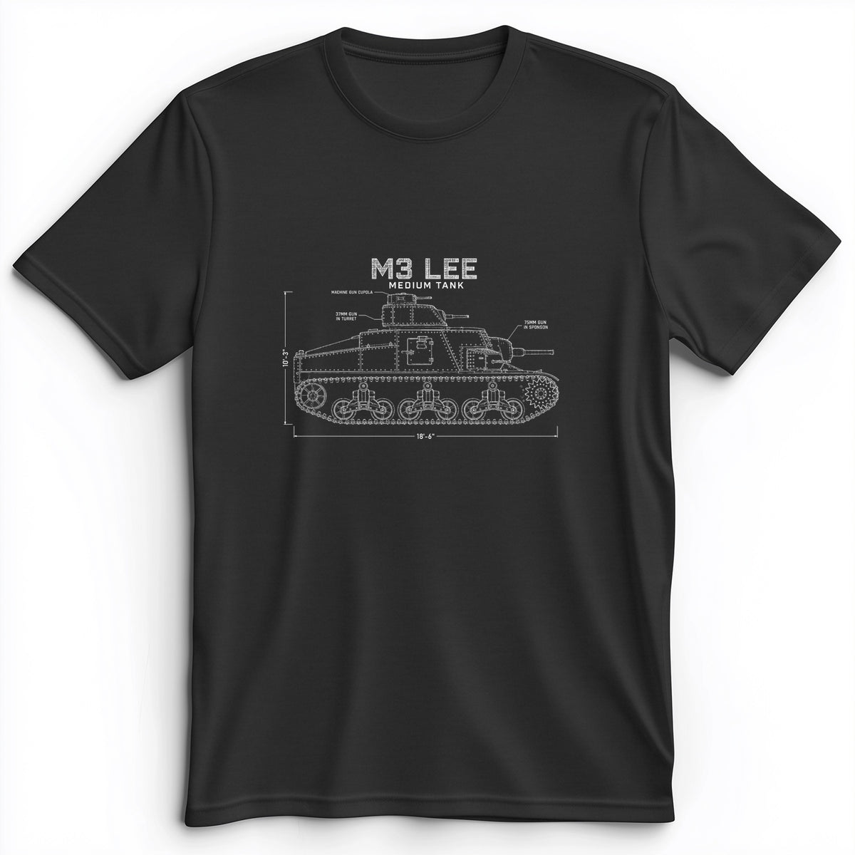 M3 Lee Blueprint Premium Tee