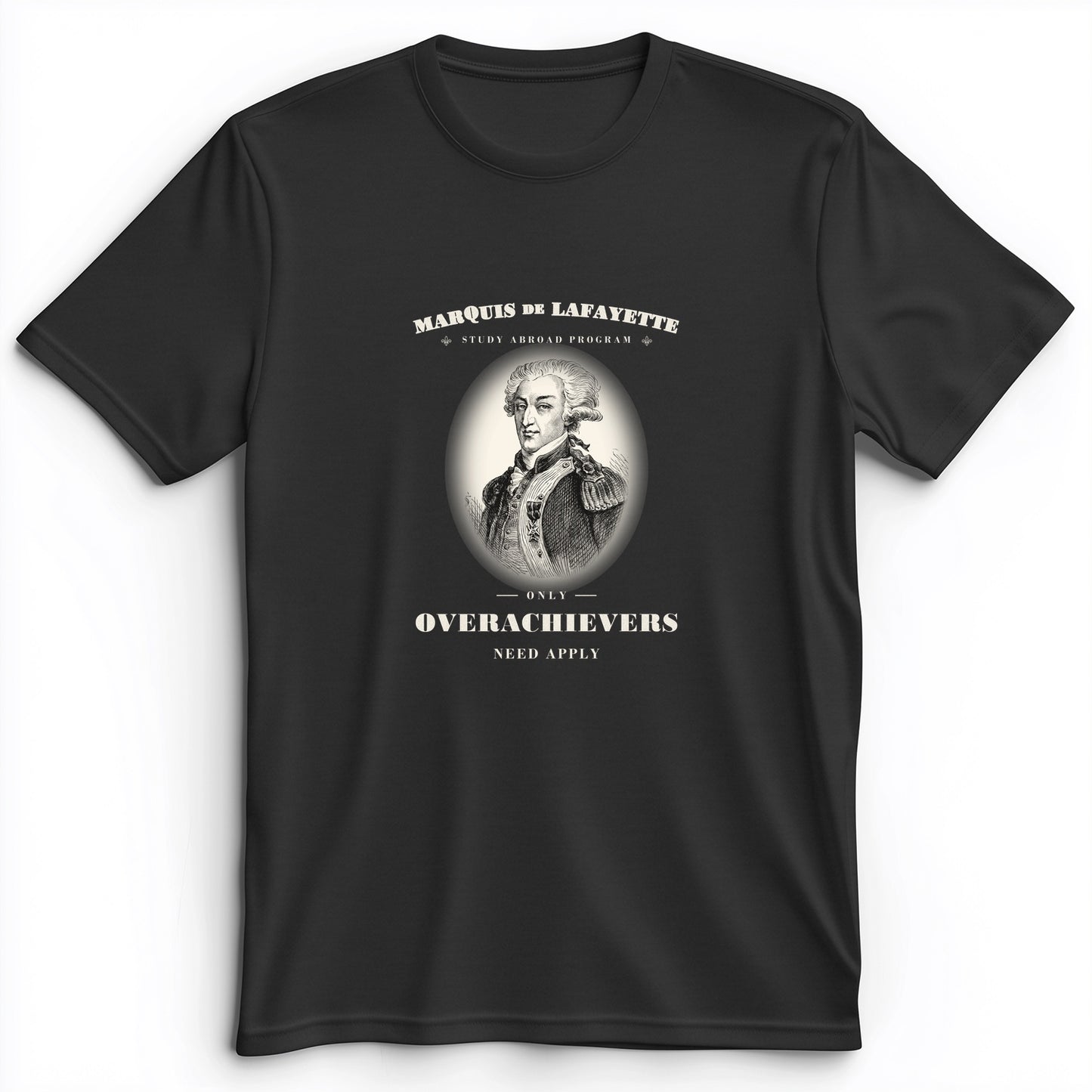 Marquis de Lafayette Study Abroad Program Premium Tee
