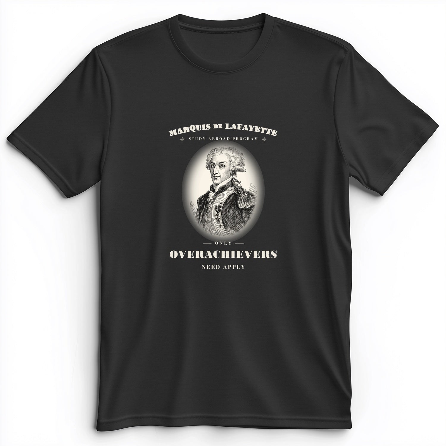 Marquis de Lafayette Study Abroad Program Premium Tee