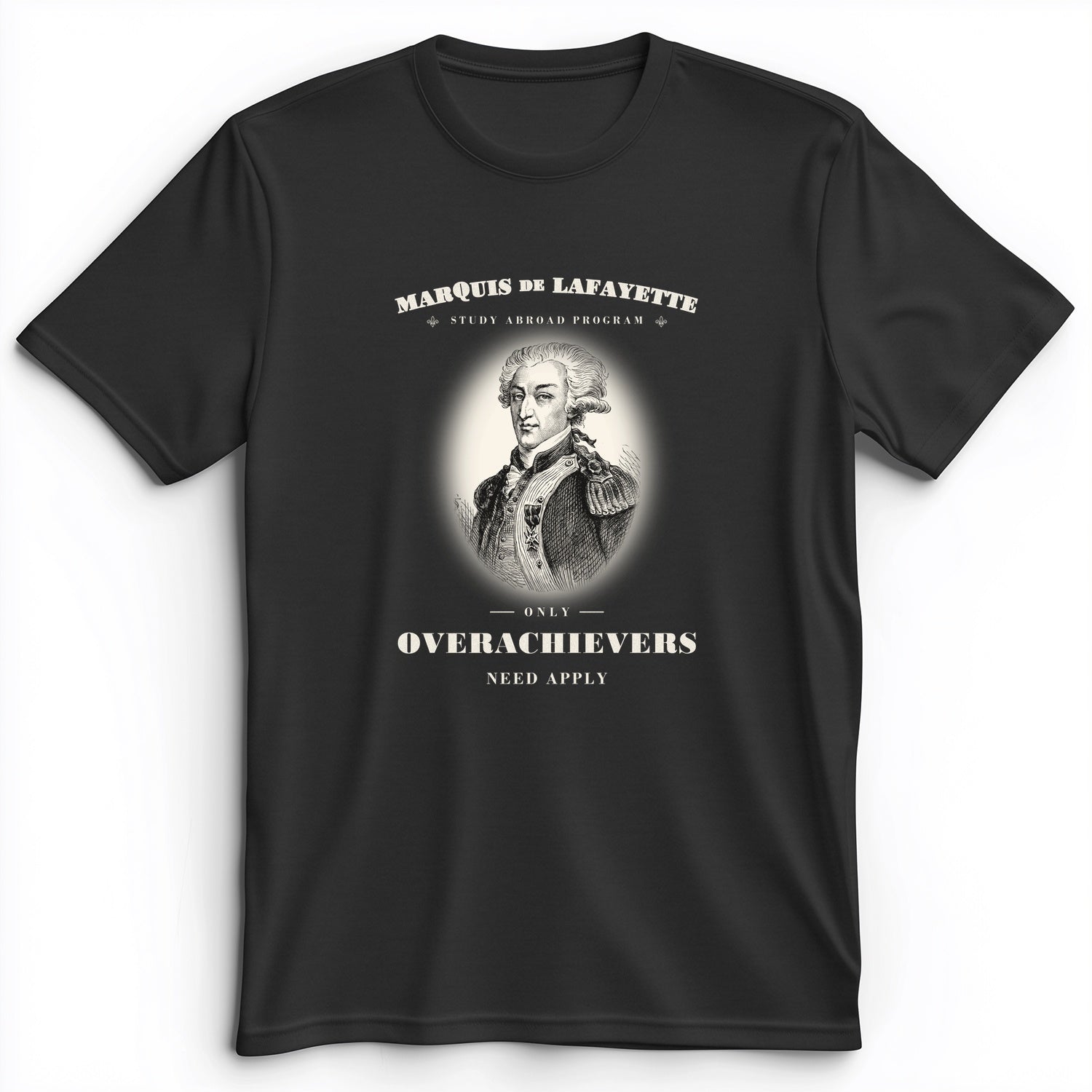 Marquis de Lafayette Study Abroad Program Premium Tee