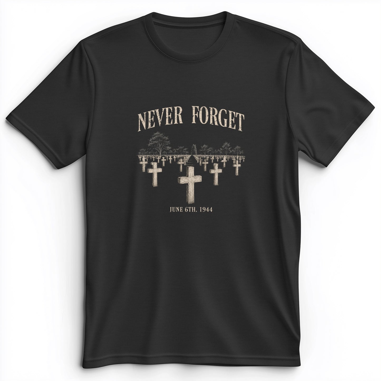 Omaha Cemetery Premium Tee