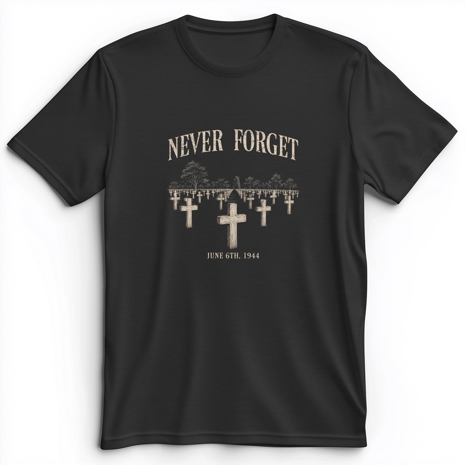 Omaha Cemetery Premium Tee