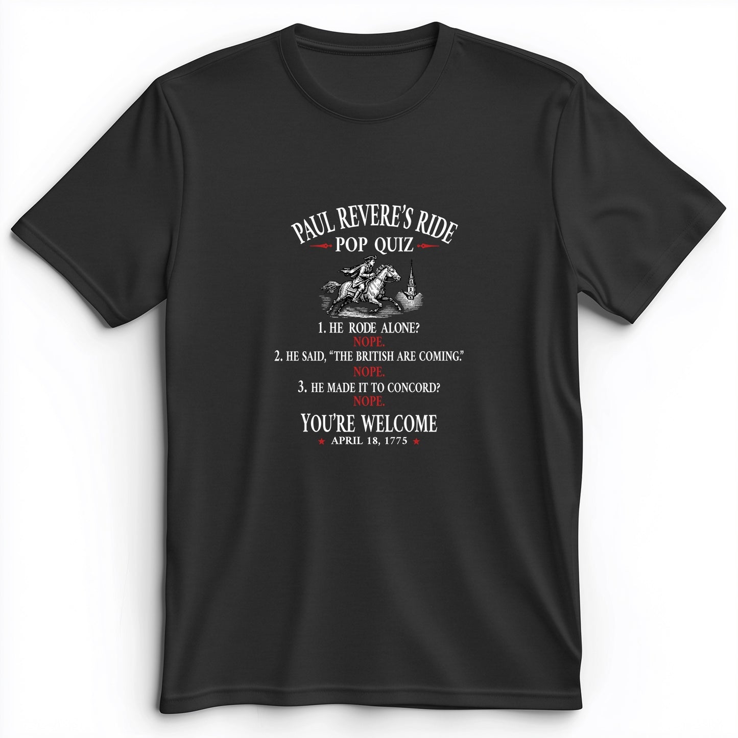 Paul Revere Quiz Premium Tee