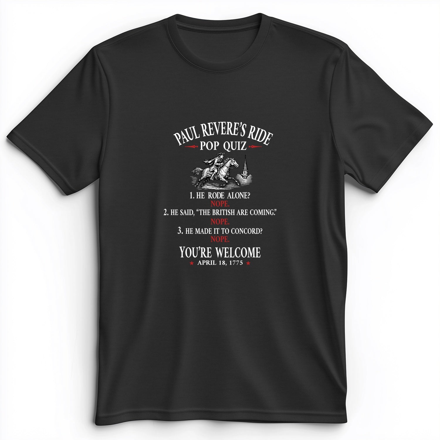 Paul Revere Quiz Premium Tee