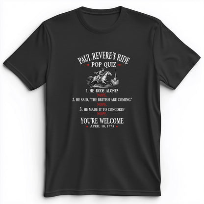 Paul Revere Quiz Premium Tee
