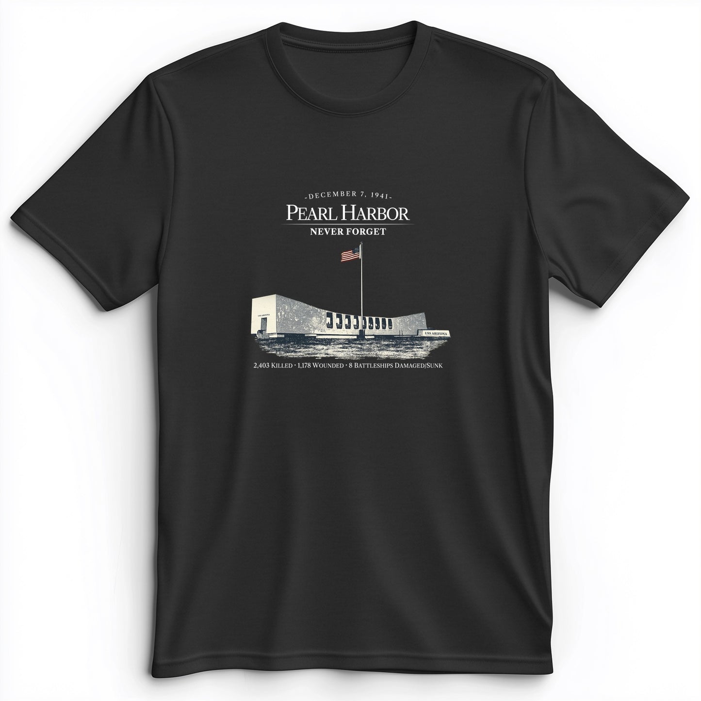 Pearl Harbor - Never Forget Premium Tee