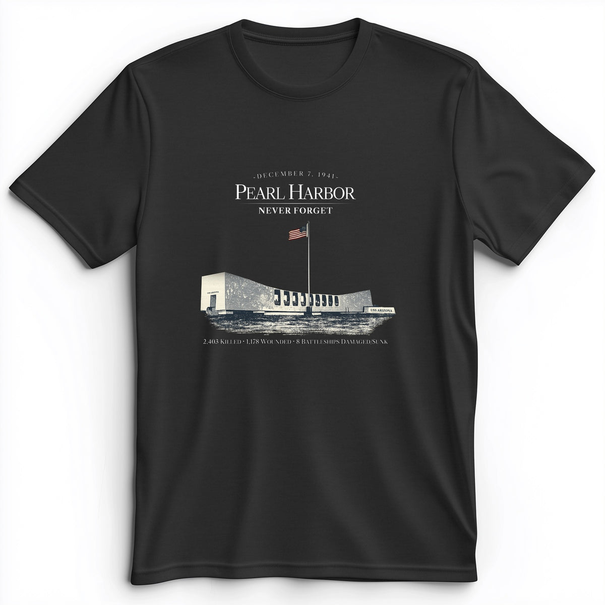 Pearl Harbor - Never Forget Premium Tee