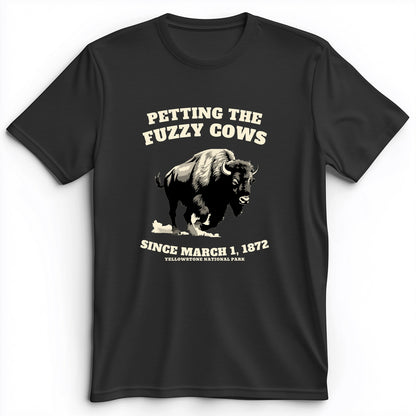 Petting The Fuzzy Cows Premium Tee