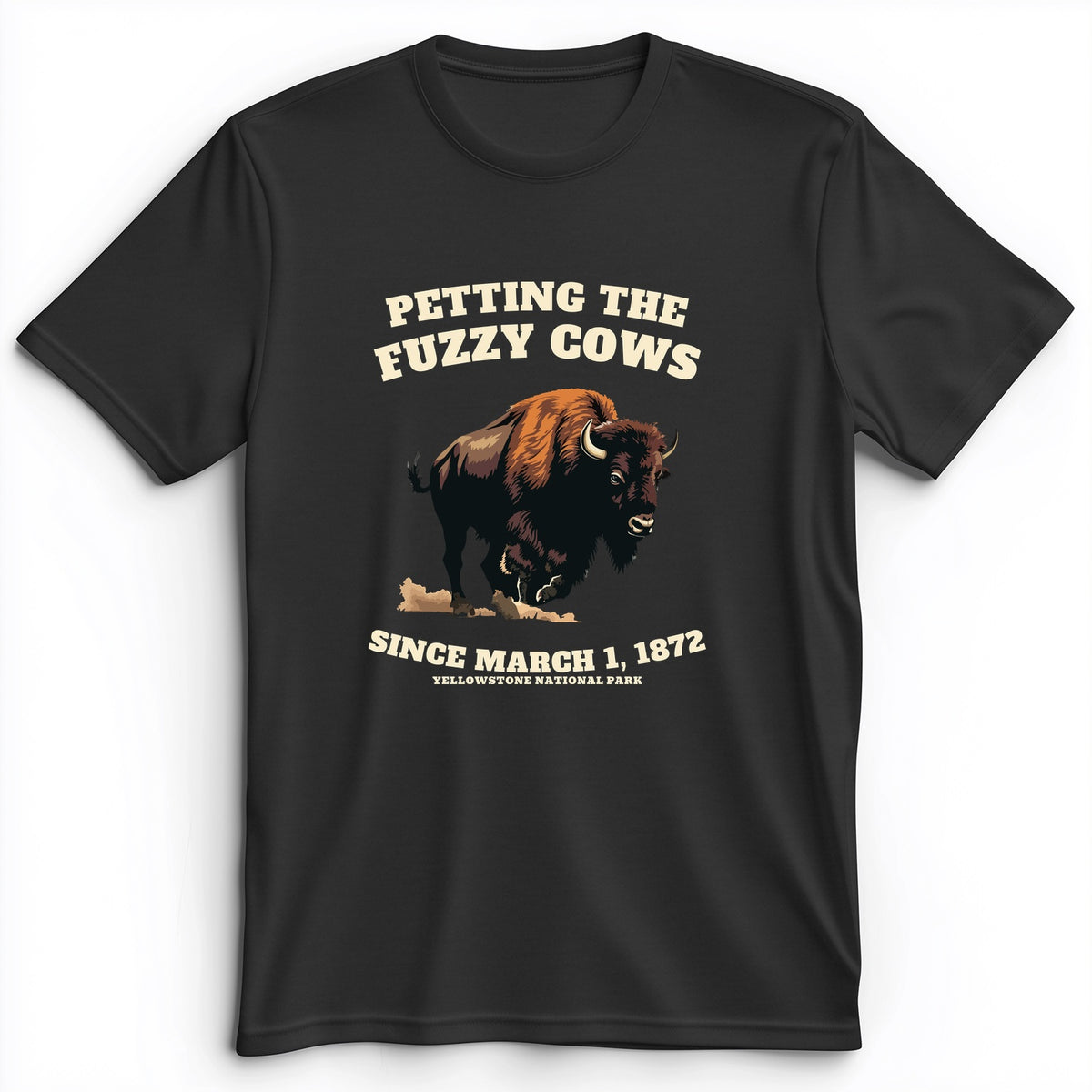Petting The Fuzzy Cows Premium Tee