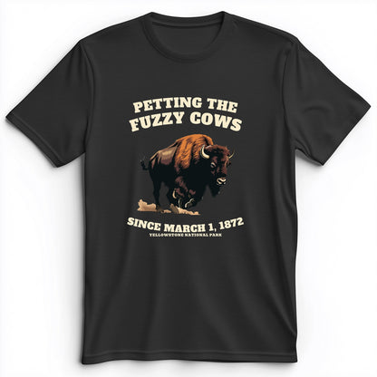 Petting The Fuzzy Cows Premium Tee