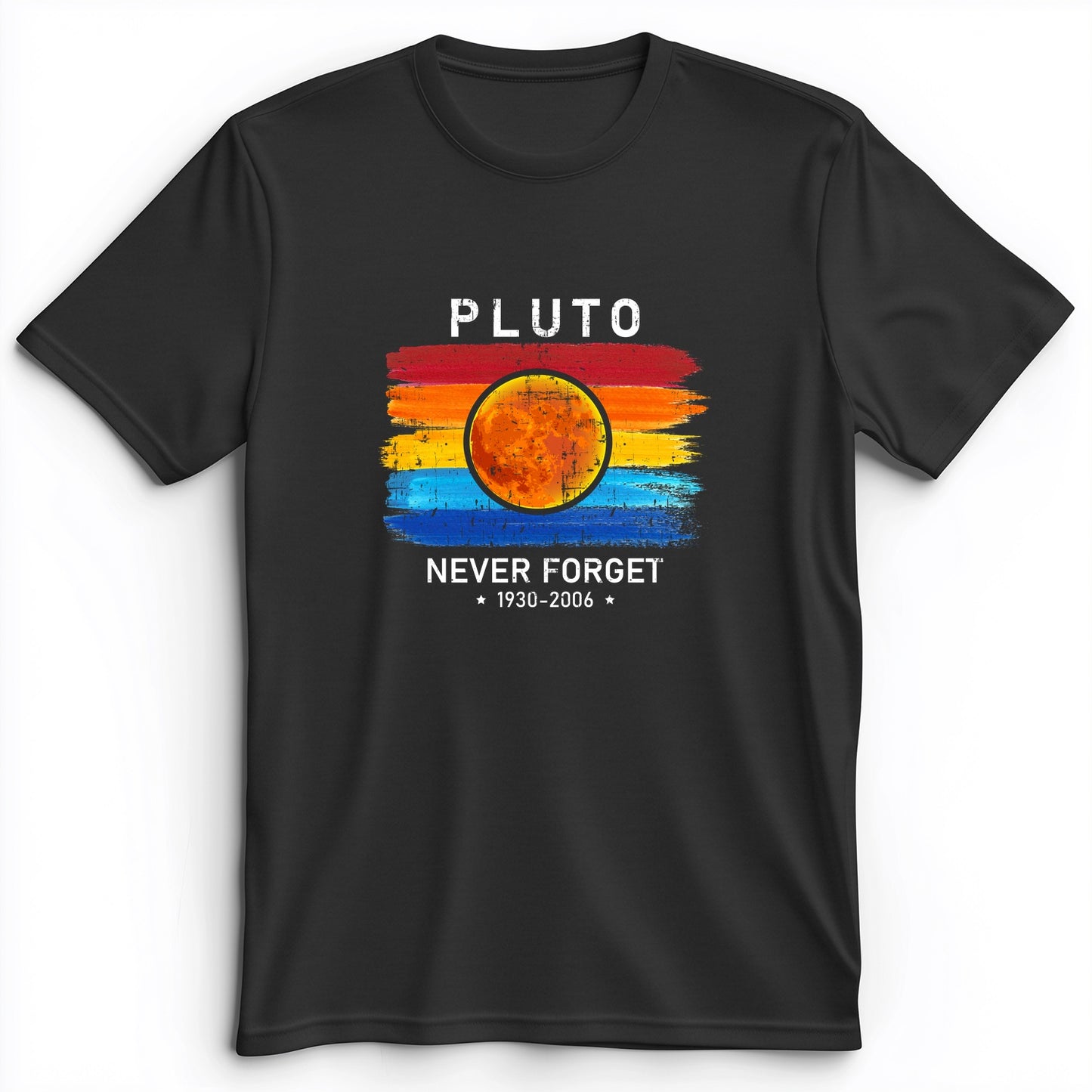 Pluto Never Forget Premium Tee