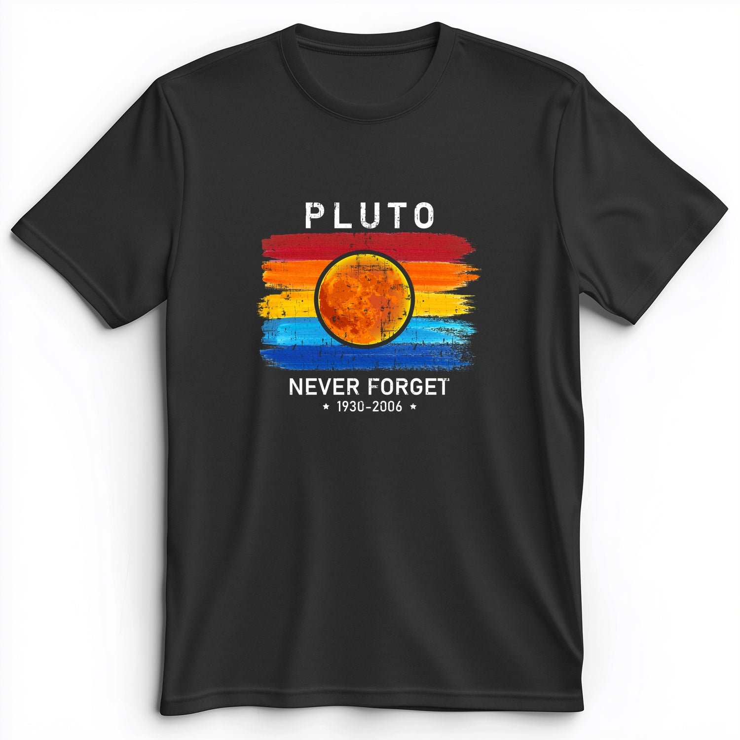 Pluto Never Forget Premium Tee