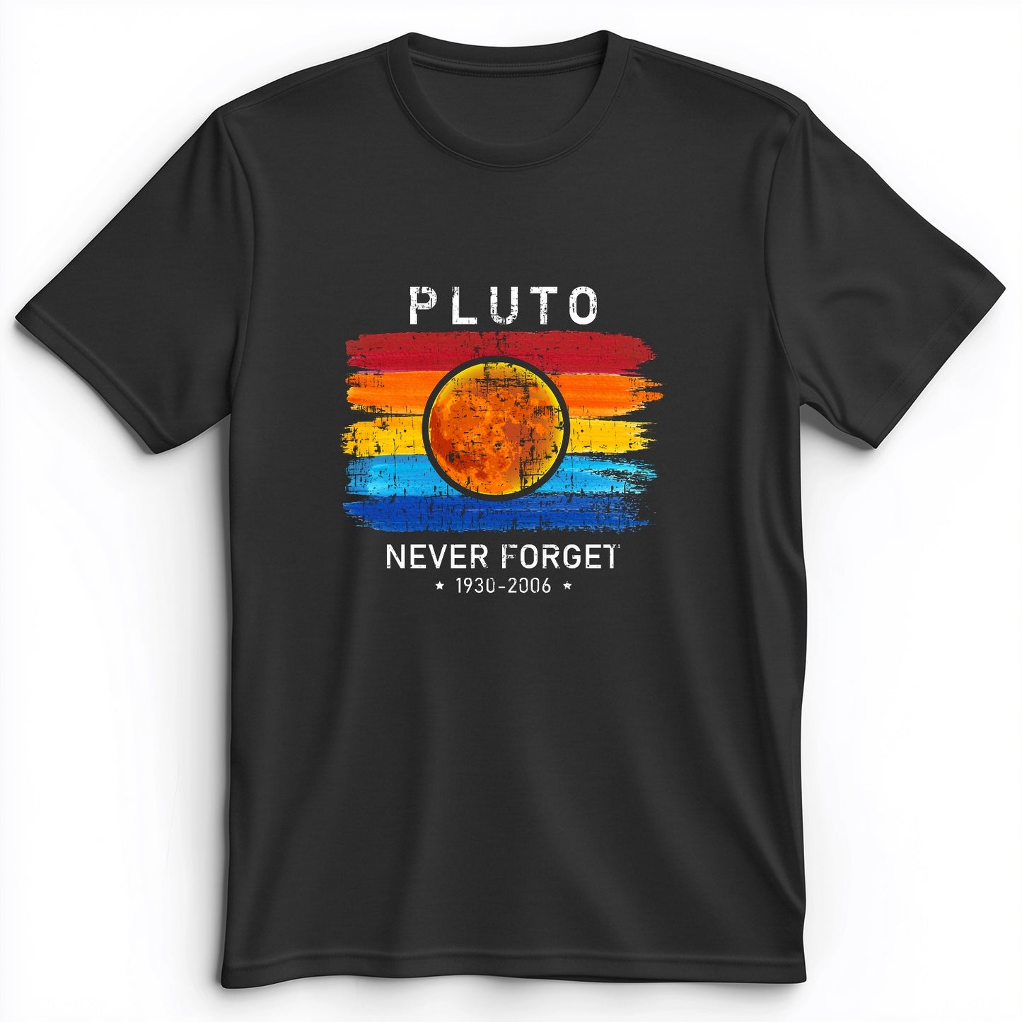 Pluto Never Forget Premium Tee