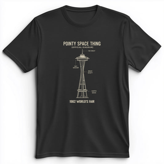 Pointy Space Thing Premium Tee
