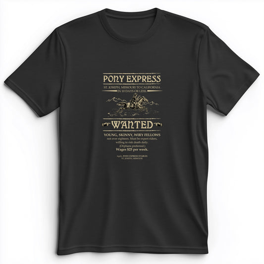 Pony Express Poster Premium Tee