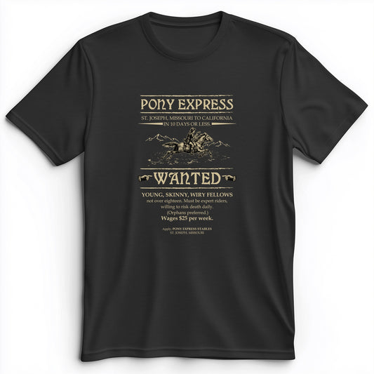 Pony Express Poster Premium Tee
