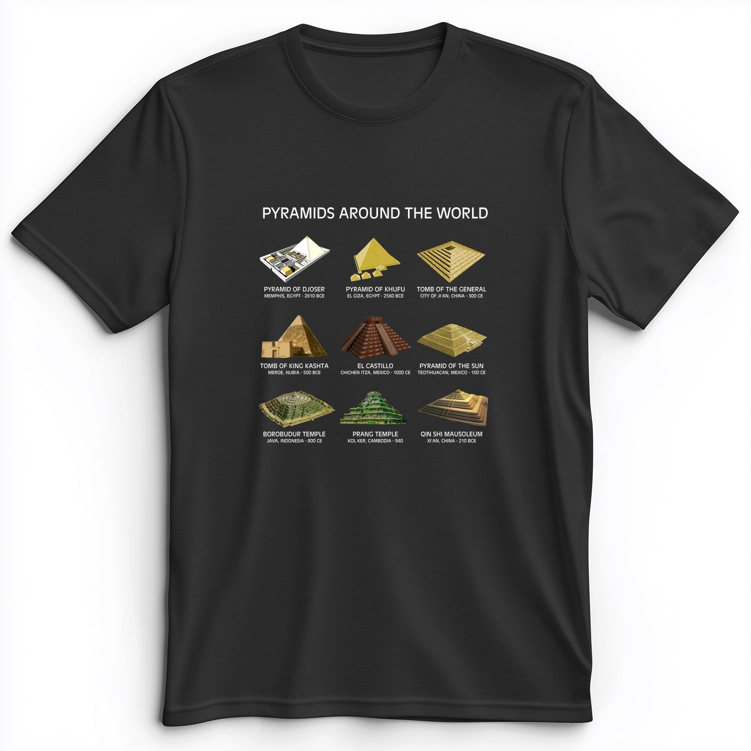 Pyramids Of The World Premium Tee