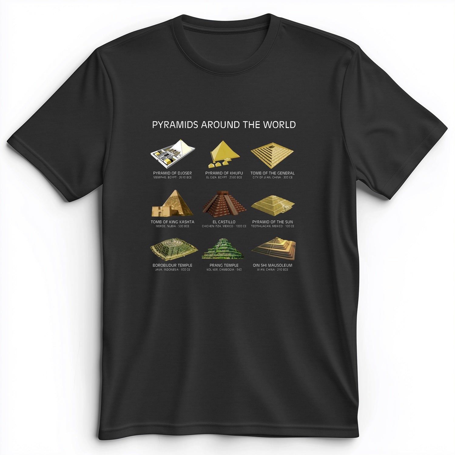 Pyramids Of The World Premium Tee