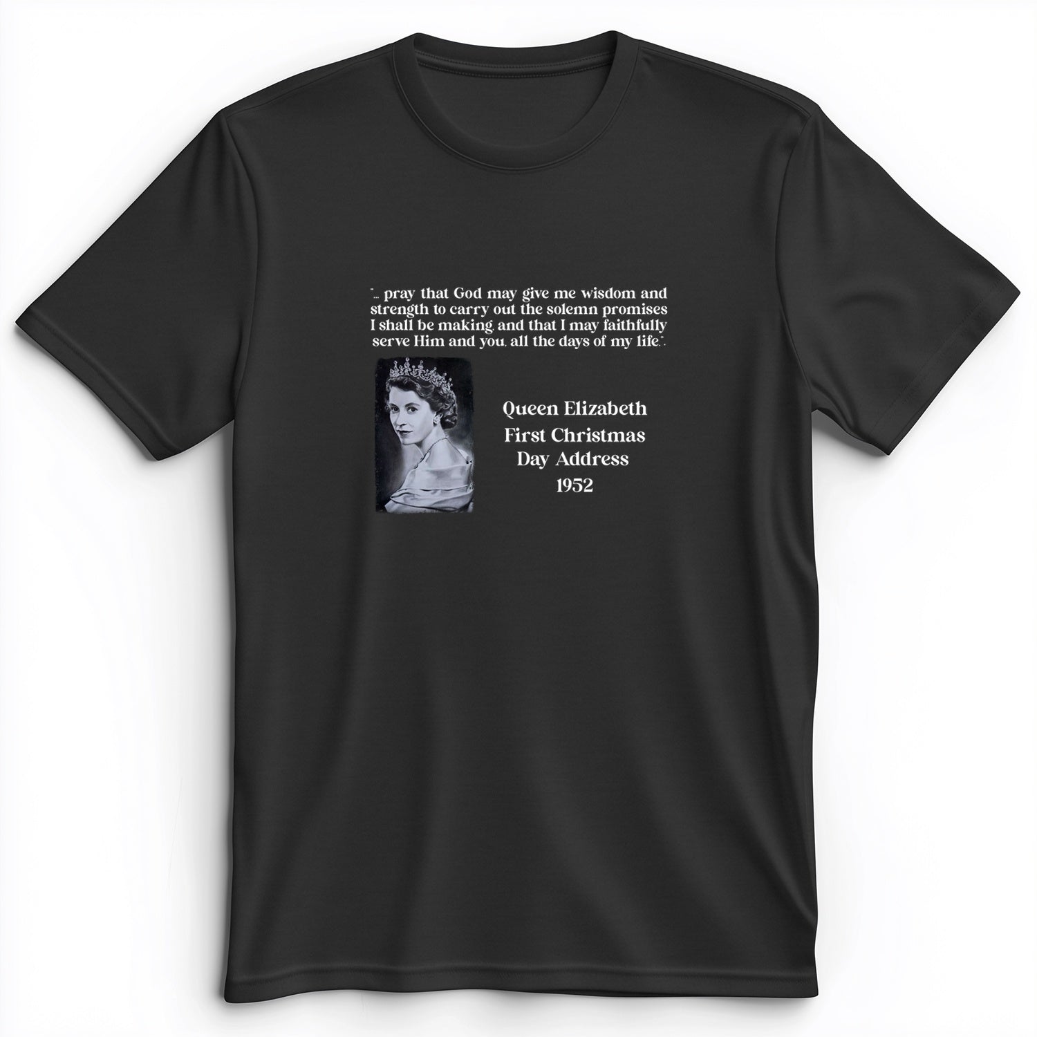 Queen Elizabeth II Xmas Address Premium Tee