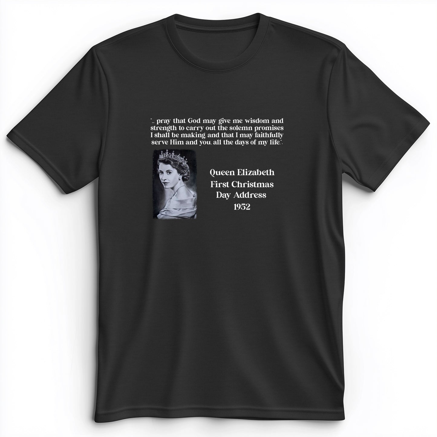 Queen Elizabeth II Xmas Address Premium Tee