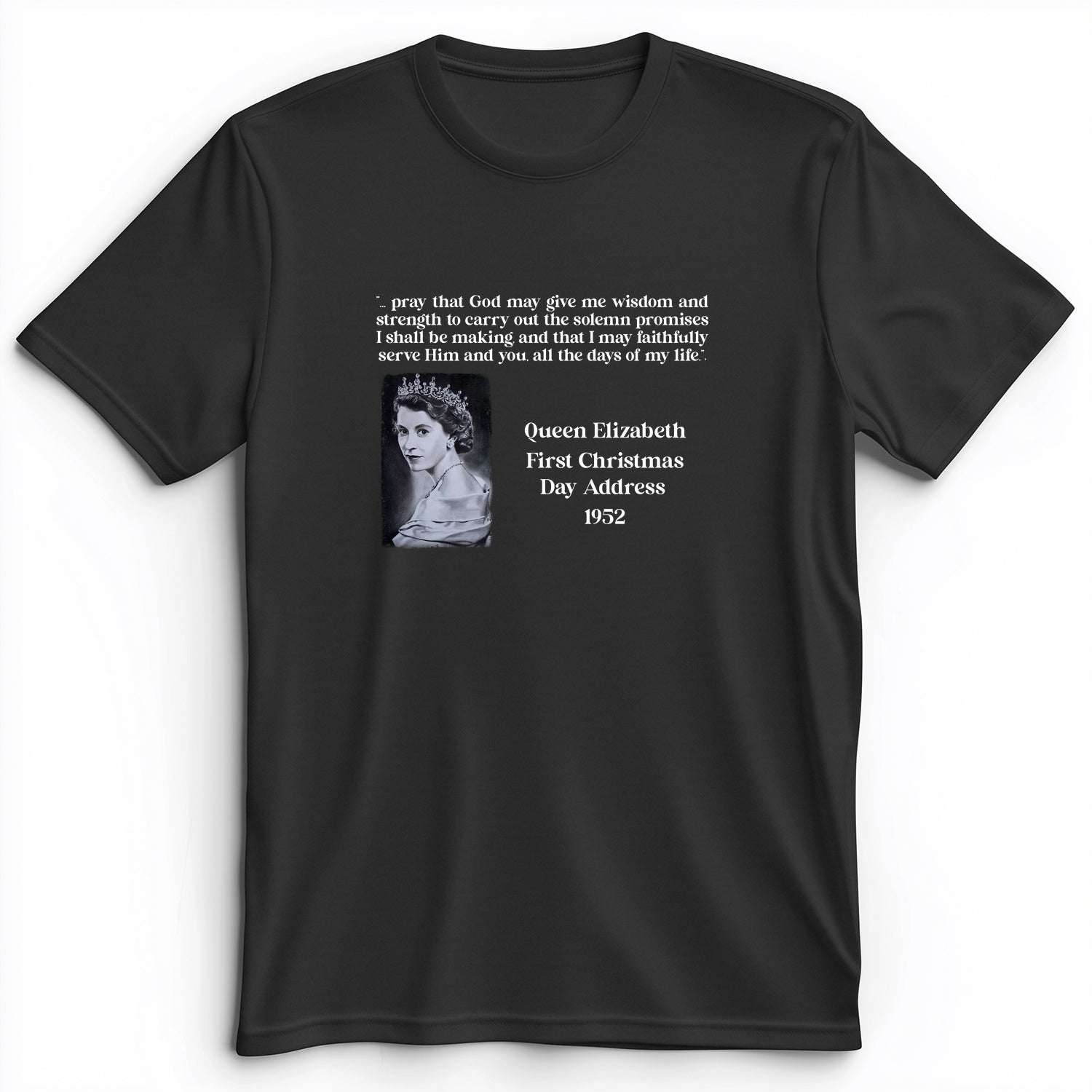 Queen Elizabeth II Xmas Address Premium Tee