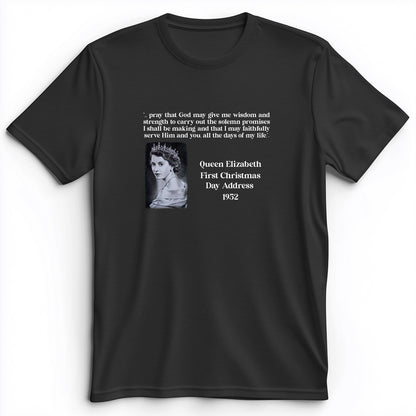 Queen Elizabeth II Xmas Address Premium Tee