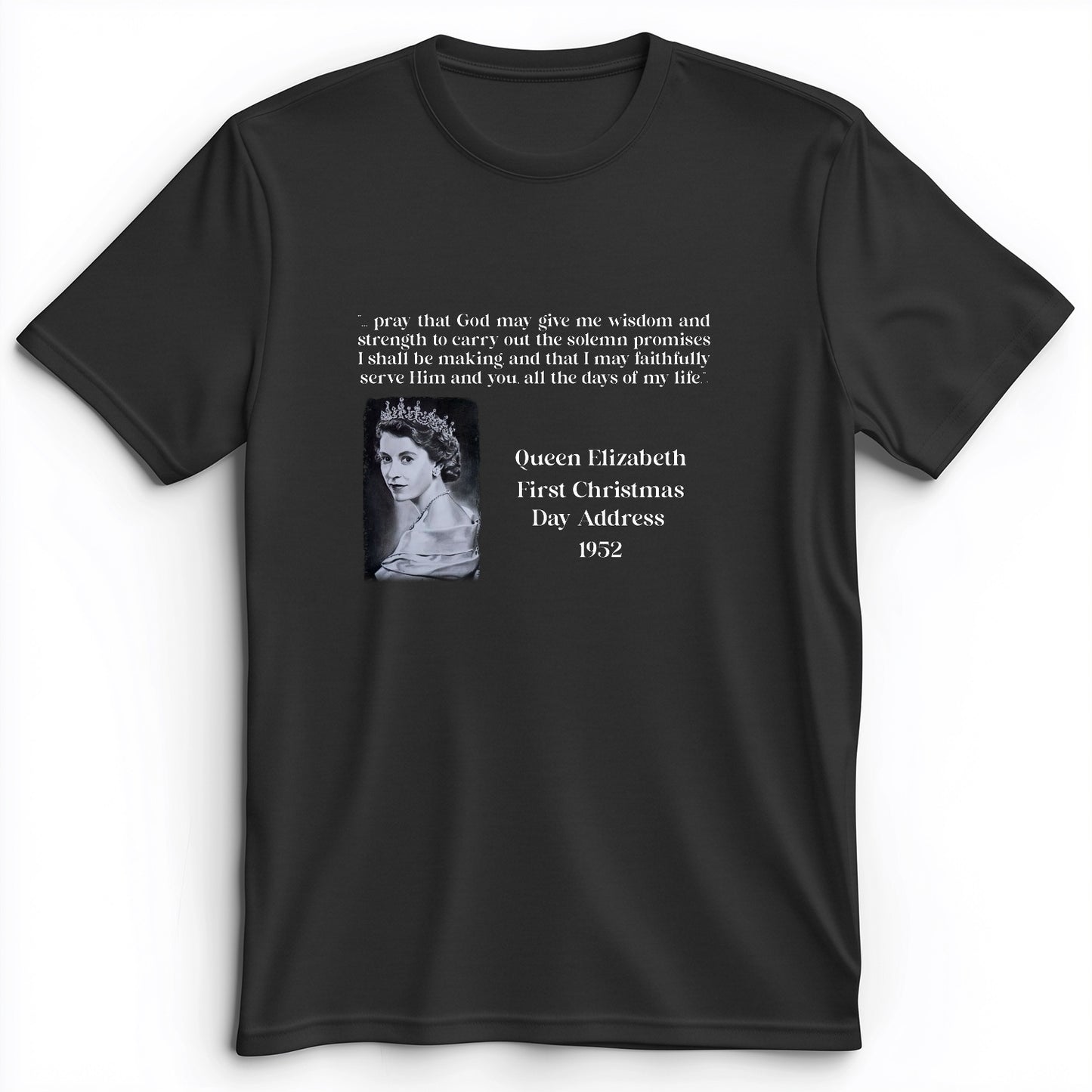 Queen Elizabeth II Xmas Address Premium Tee