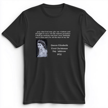 Queen Elizabeth II Xmas Address Premium Tee