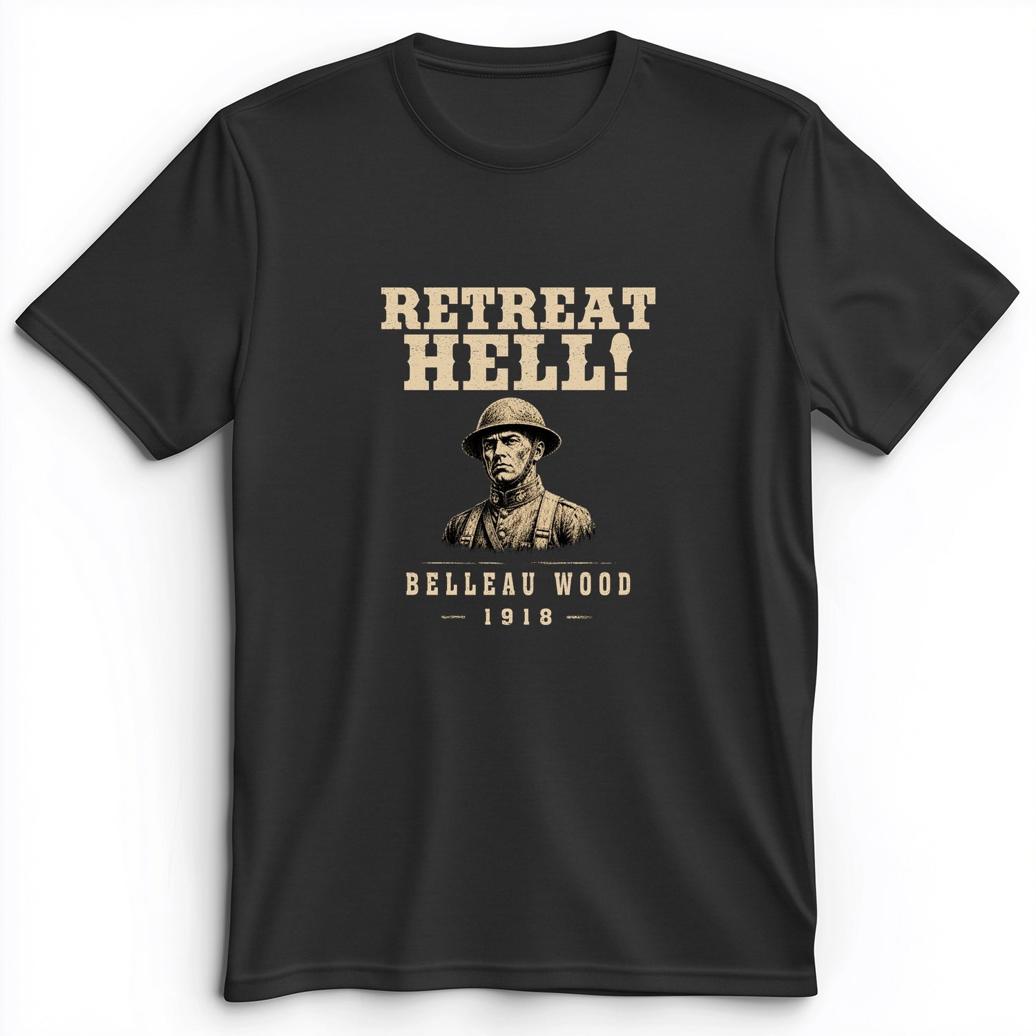 Retreat Hell Bust Premium Tee