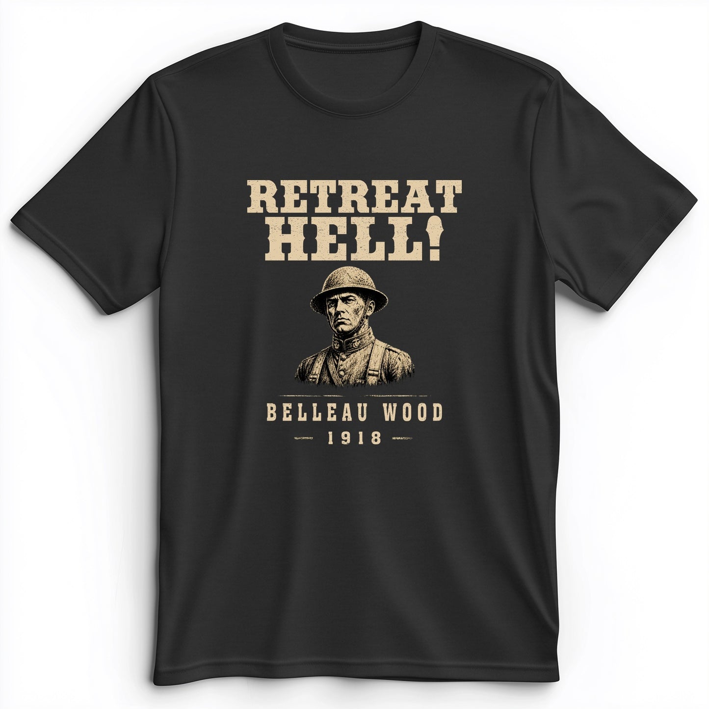 Retreat Hell Bust Premium Tee
