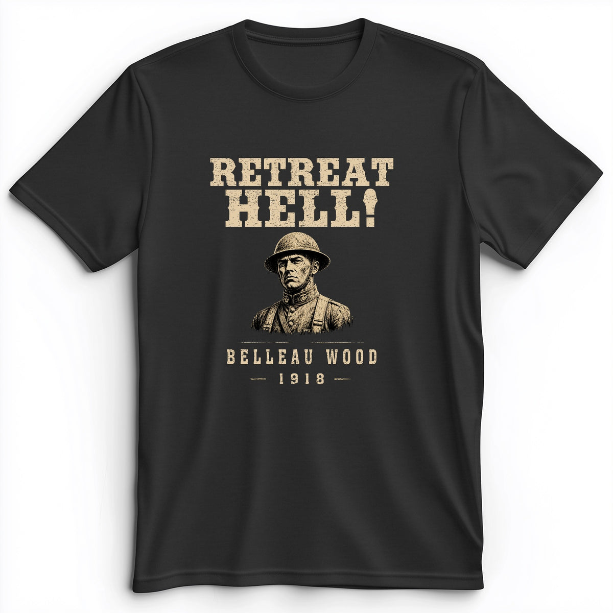 Retreat Hell Bust Premium Tee