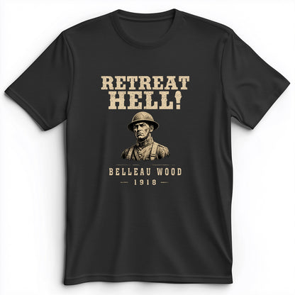 Retreat Hell Bust Premium Tee