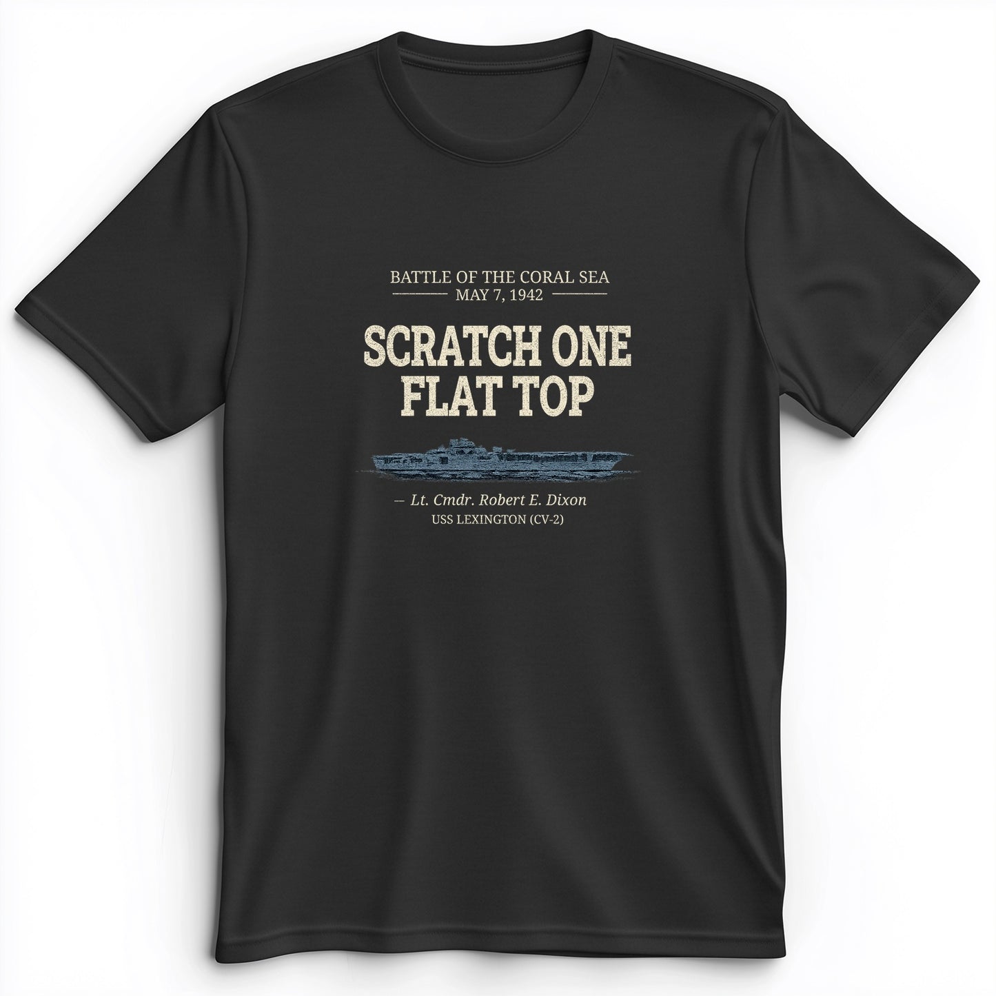 Scratch One Flat Top Premium Tee